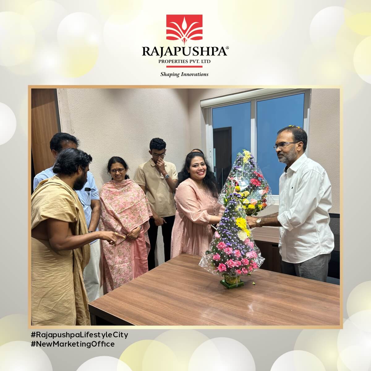 Rajapushpa Imperia Foundation Pooja